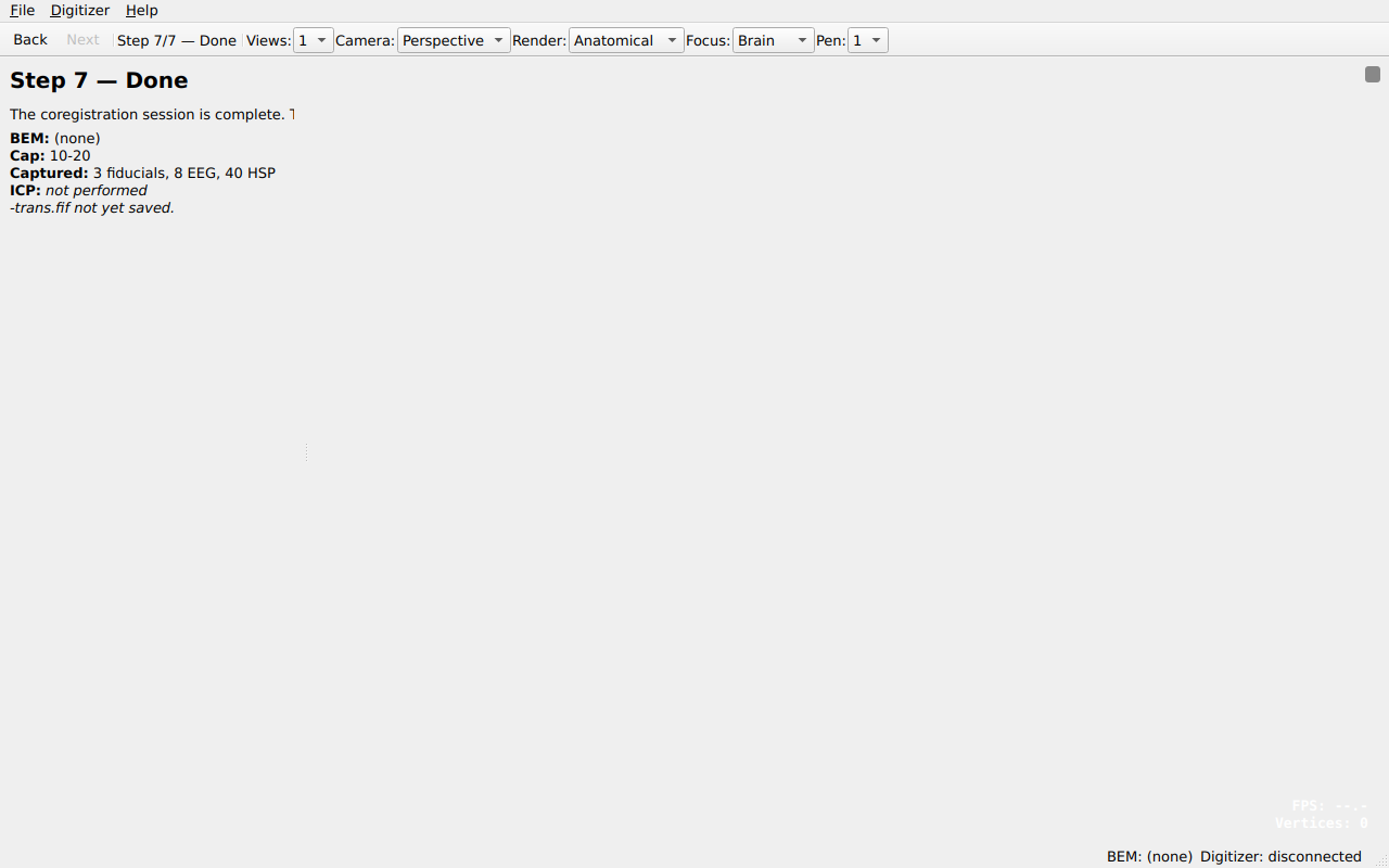 Step 7 — Done